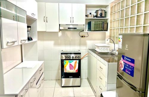 Magdalena del Mar Apartamento | Pershing, depa bonito, 3camas wifi/cable