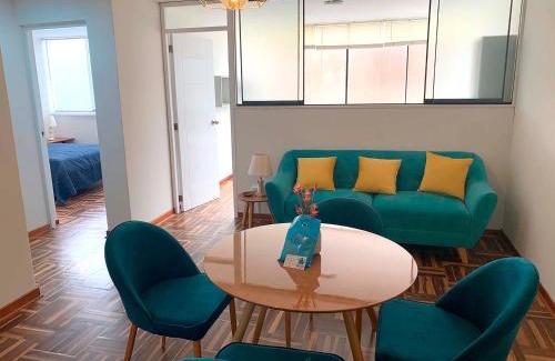 Magdalena del Mar Apartamento | Pershing, lindo dpto. amoblado c/3 dorm y wifi.