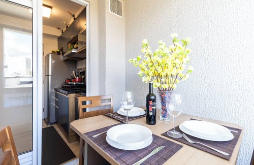 Jardim Aeroporto Apartamento | Perto do Aeroporto com AC e Academia