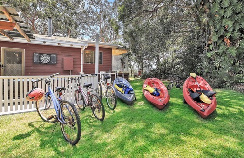 Brisbane Waterfront Casa | Se admiten mascotas en Peacefull Island W'front home, cangrejos, kayak, paseos en bicicleta