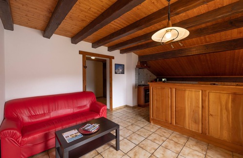 Saint-Sigismond Apartamento | Apartamento "de la Joux" que admite mascotas, con vistas a la montaña, balcón y Wi-Fi