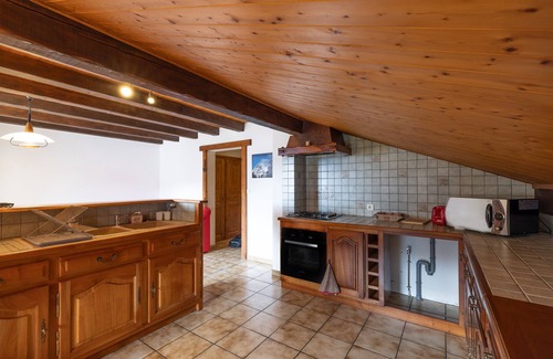 Saint-Sigismond Apartamento | Apartamento "de la Joux" que admite mascotas, con vistas a la montaña, balcón y Wi-Fi