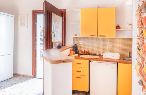 Sikinos Apartamento | Apartamento "Milos" con vistas al mar Wi-Fi que admite mascotas