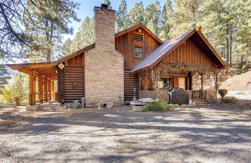 Vallecito Cabaña | Pet-friendly Bayfield Cabin w/ Game Room & Hot Tub