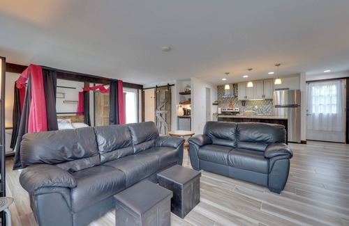 Black Creek Apartamento | Pet-Friendly Caneadea Retreat with Deck!
