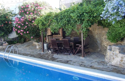 Centro de Roses Villa | Casa Jazmin admite mascotas: piscina privada, vistas al mar, aire acondicionado y WiFi