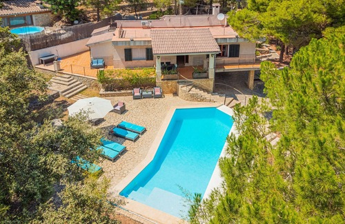 Mancor de la Vall Villa | Villa Ses Basses con vistas a la montaña, piscina y Wi-F, admite mascotas