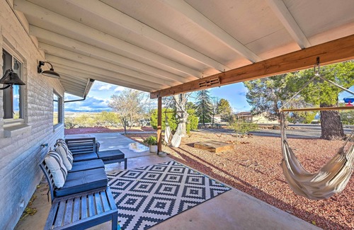 Cottonwood-Verde Village Cabaña | Pet-friendly Gem w/ Treehouse: 20 Mi to Sedona