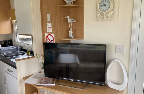 Chapel Saint Leonards Cabina | Pet friendly holiday home on Golden Palm, Skegness