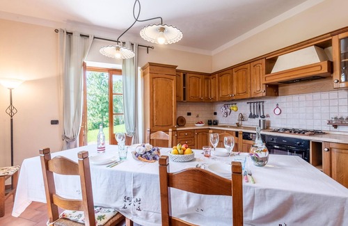 Palazzo del Pero Casa | Casa que admite mascotas en Arezzo con.