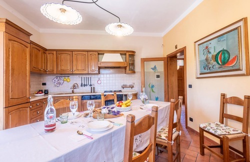 Palazzo del Pero Casa | Casa que admite mascotas en Arezzo con.