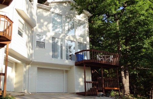 Gravois Mills Casa | ¡Mascota amigable! Lake Home con barco / muelle de natación en el brazo de Gravois