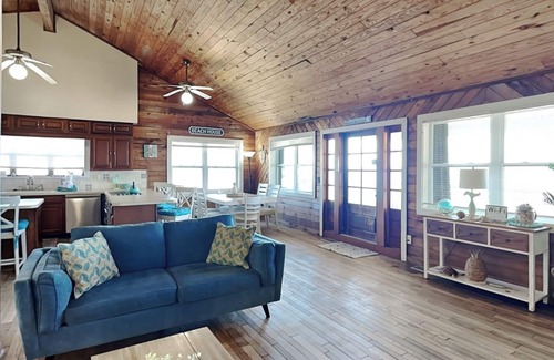 Vilano Beach Casa | Pet Friendly Oceanfront Beach House with Private Beach Access