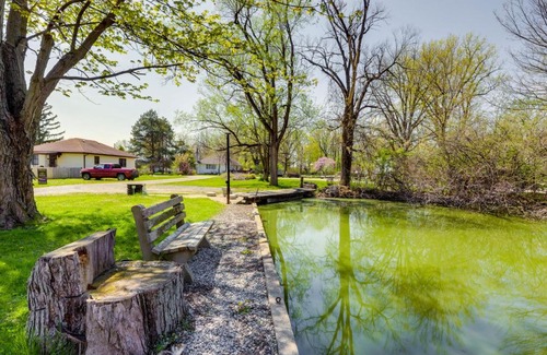 Celina Casa | Pet-Friendly Ohio Escape with Deck and Community Dock!