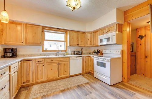 Lake George Casa | Pet-Friendly Queensbury Home w/ Screened Porch