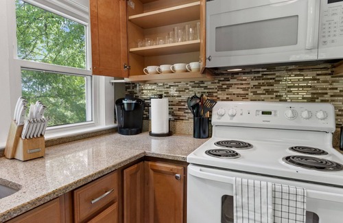 Greenville - Spartanburg Casa | Pet-Friendly Retreat: Porch, Fire Pit, Workspace