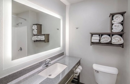 Midland Hotel | Pet-Friendly Room w/ Kitchen & Convenient Access to Midland Attractions!