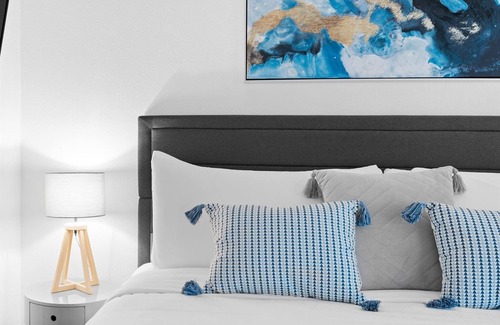 Covey Casa | Pet-friendly stylish retreat with private pool, spa, ping pong, foosball + more!