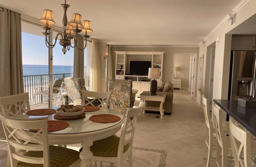 West Panama City Beach Condominio | ¡Nuevo en el programa! Frente al Golfo ~ ¡Vista despejada desde todas las habitaciones!