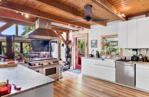 Newtonville Cabina | Pet-Friendly Vacation Rental w/Lake Access