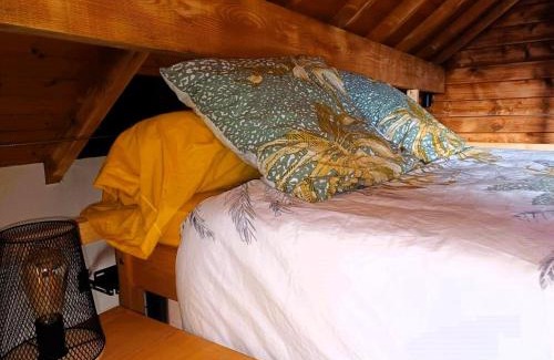 Marignier Chalet De Esquí | Petit chalet en bois avec mezzanine en montagne