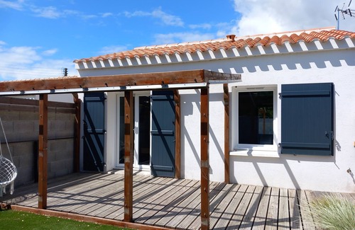 La Barre-de-Monts Casa | Petite Maison Neuve D'une Chambre Avec Jardin Clos Sans vis à Vis- Wifi Gratuit