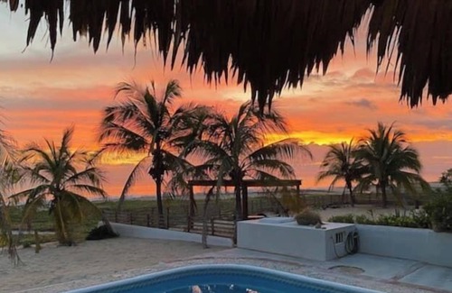 Puerto Escondido Casa | Pets Welcome! Oceanfront Escape! Sunsets! Private Pool!