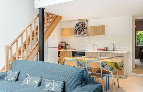Dolus-d'Oleron Apartamento | Apartamento Peuplier en Dolus-d’Oléron – 3 Habitaciones, Terraza Privada, Cerca de Servicios