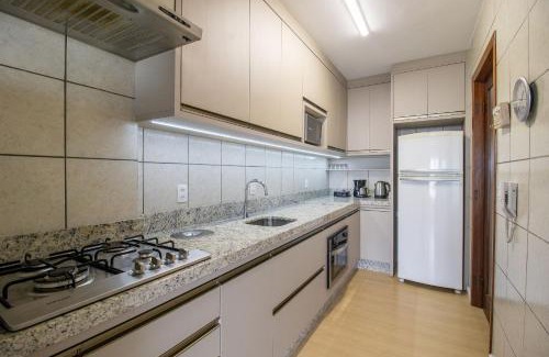 Barra Sul Apartamento | PGB74 - 2Dorm, Climatizado, Churrasq , Av Brasil
