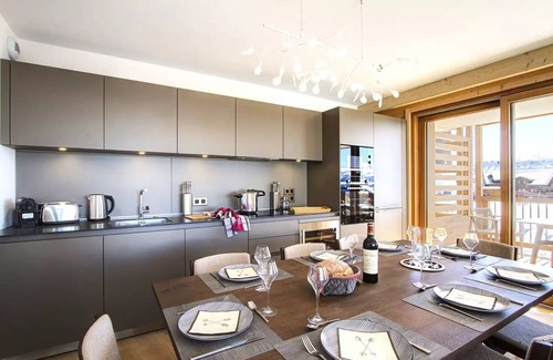 Bergers Apartamento | PHOA23 Große Wohnung in Residenz mit Pool und Pisten