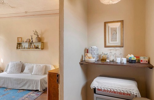 Casorzo Apartamento | Habitación 'Piccola' con terraza compartida, jardín compartido y Wi-Fi