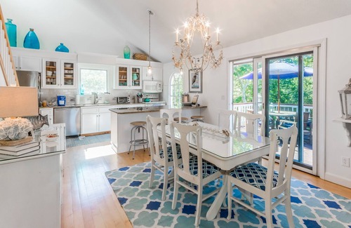 West Tisbury Casa | Actualizado Contemporáneo Inicio zona de Long Point Beach