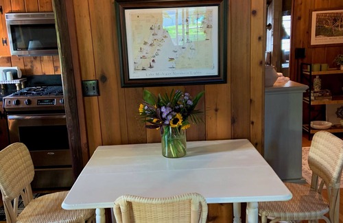 Lake Township Cabaña | Picturesque cottage 1 min walking distance to gorgeous Crystal Lake!