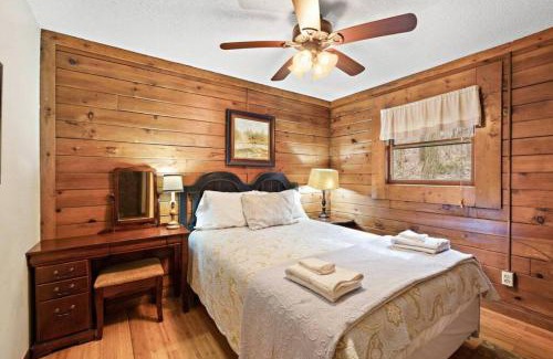 Blowing Rock Casa | Picturesque Riverside Cabin with Fireplace and Porch