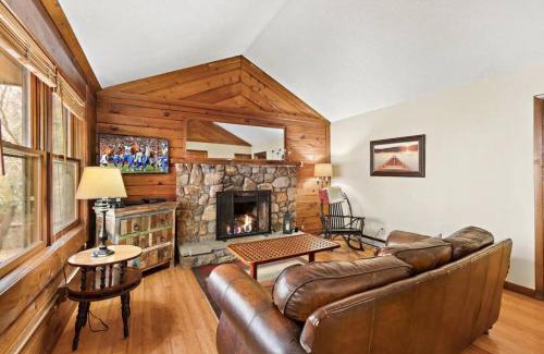 Blowing Rock Casa | Picturesque Riverside Cabin with Fireplace and Porch