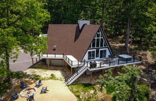 Maurertown Cabina | Picturesque views @ The Triple A-Frame