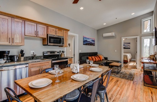 Pisgah Forest Cabina | PILOT COVE 2 BR Cabin - ¡Lujo moderno con naturaleza!