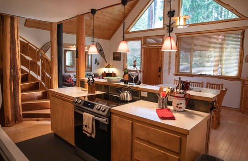 Packwood Cabina | Pine Lodge *** Capacidad 12 * WIFi * Jacuzzi privado * Se aceptan mascotas