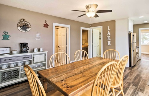 Ponto Lake Cabina | Pine River Lake Home w/ Boat & Kayak Rentals!
