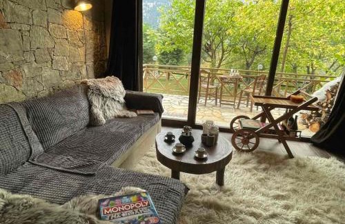 Eptalofos Apartamento | Pinecone Lodge, Eptalofos Wellness Garden Chalet
