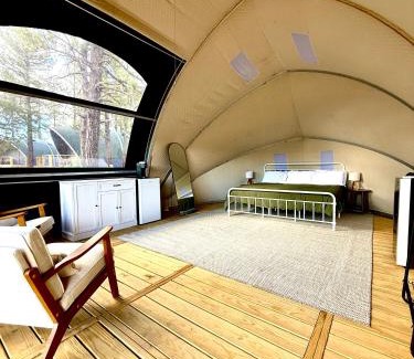 McIntosh Otro | Pinetop Glamping Tent at Manzano Mountain Retreat