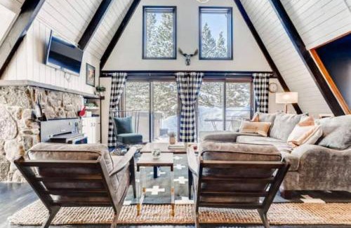 Blue River Casa | *Pink Moon Blue River* Retro A-Frame