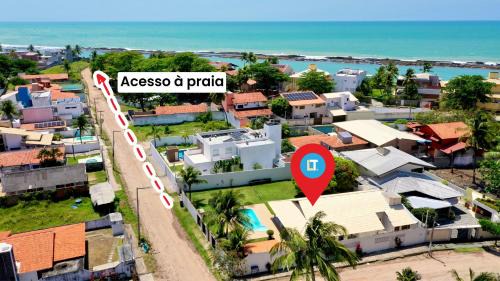 Barra Mar Casa | Piscina/Churrasqueira/100m BeiraMar/3Qrts com AR