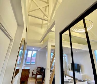 Anglet Apartamento | Piscine et jacuzzi Loft ravissant dans une maison basque
