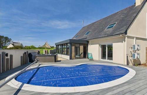 Penmarch Casa | Piscine, jacuzzi et grande terrasse pour 7