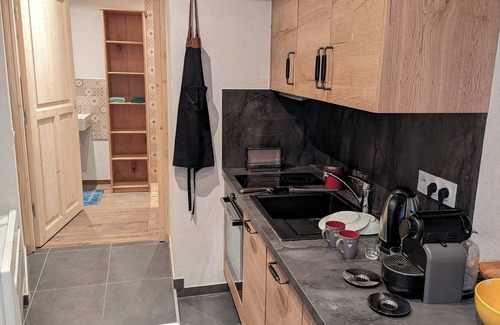 Puy-Saint-Pierre Apartamento | PISTE edge. private SAUNA. station du SOLEIL. vault. March PROMO.