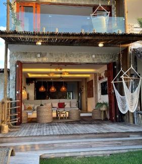 Prea Villa | Piticcaia Lodge - Casa pé na areia, Frente mar - PREÁ