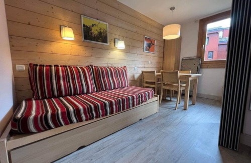 Plagne 1800 Apartamento | Plagne 1800 - Studio 4 people with swimming pool - 150m from the chairlift