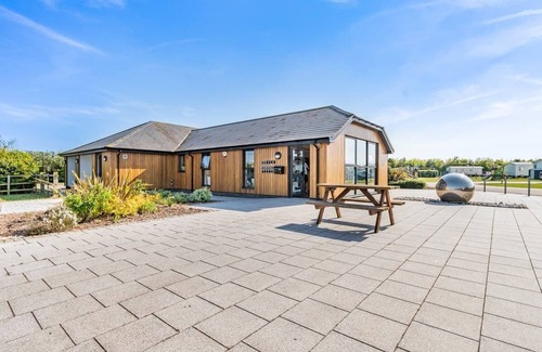 Skegness Chalet De Esquí | Platinum Lodge 4 Hot Tub