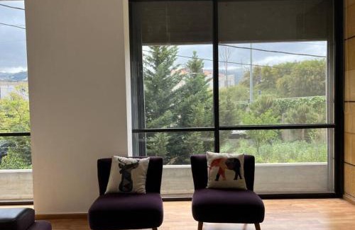 Duhur ash Shuwayr Apartamento | Pleasant 1BR apt with green views - Jamhour